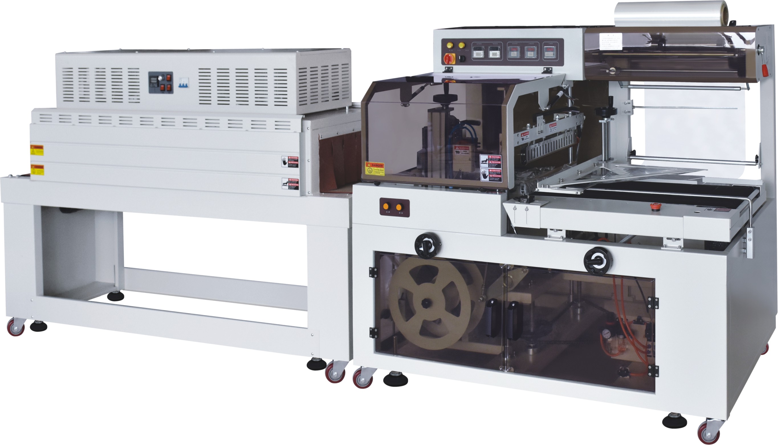 熱收縮膜包裝機，封口機  ,封箱機, 打包機 ,熱收縮膜定制, 全自動包裝機